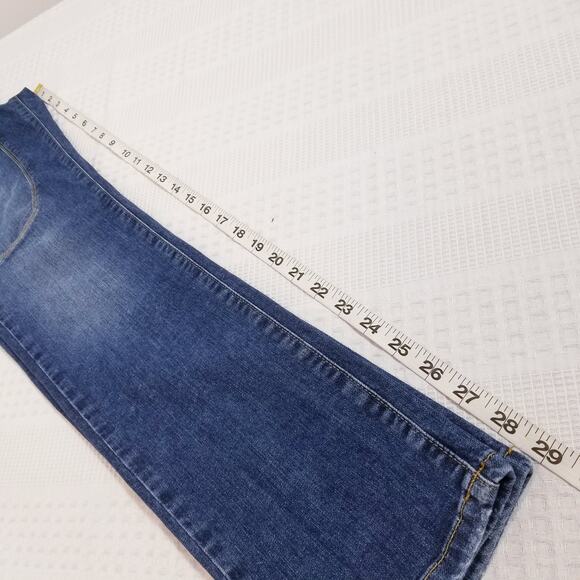 Jeckerson Jeans Judi Blue Denim Distressed - Picture 7 of 11